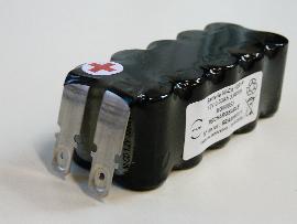 Batterie Nicd 10x 1/2AA 10S1P ST2 12V 270mAh FAST photo du produit