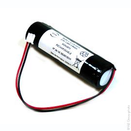 Batterie eclairage secours 2x SC VNT 2S1P ST4 2.4V 1.6Ah JST photo du produit