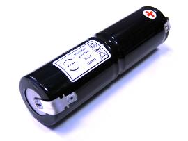Batterie eclairage secours 2x D VNT 2S1P ST4 2.4V 4.2Ah FAST photo du produit