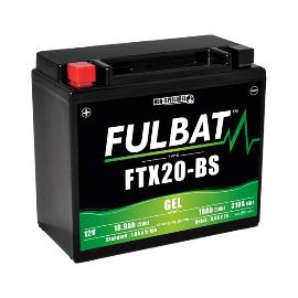 Batterie moto Gel FTX20-BS / YTX20-BS 12V 18Ah photo du produit