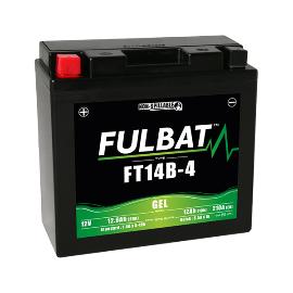 Batterie moto Gel YT14B-4 / FT14B-4 12V 12Ah product photo
