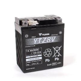 Batterie moto YUASA YTZ8V 12V 7.4Ah photo du produit