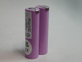 Batterie Li-Ion 2x 18650 2S1P ST1 7.2V 3.5Ah T2 photo du produit