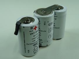 Batterie Nicd 3x D VNT 3S1P ST1 3.6V 4.2Ah HBL photo du produit