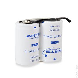 Batterie eclairage secours 2x D VNT 2S1P ST1 2.4V 4.2Ah Fast photo du produit