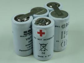 Batterie eclairage secours 6V 1.6Ah COSSE photo du produit