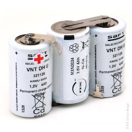 Batterie eclairage secours 3x D HT 3S1P ST1 3.6V 4.2Ah fast photo du produit