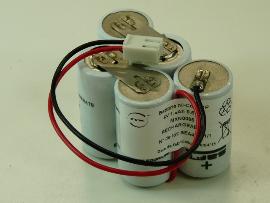 Batterie Nicd 5 xSC 5S1P ST7 F130 6V 1.6Ah JST photo du produit