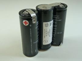 Batterie eclairage secours 3x F VT 3S1P ST1 3.6V 7Ah FAST photo du produit