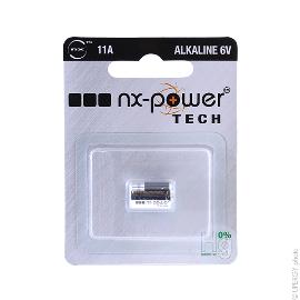 Pile alcaline blister x1 11A Nx-Power Tech 6V 38mAh product photo
