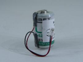 Batterie lithium LS14250 1/2AA 3.6V 1Ah JST photo du produit