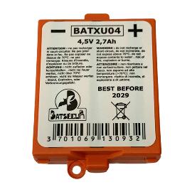 Batterie systeme alarme BATSECUR BATXU04 4.5V 2.7Ah photo du produit