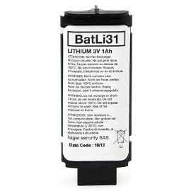 Batterie systeme alarme DAITEM BATLI31 3V 1Ah photo du produit