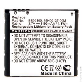 Batterie PDA 3.7V 1100mAh photo du produit