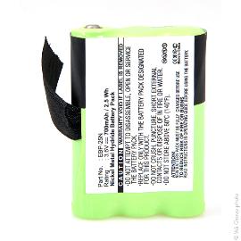 Batterie talkie walkie ALINCO 3.6V 700mAh photo du produit