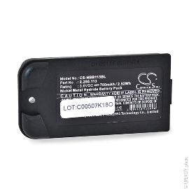 Batterie télécommande de grue NBB 2.250.113 3.6V 700mAh photo du produit