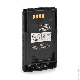 Batterie talkie walkie compatible Motorola 3.7V 2000mAh photo du produit