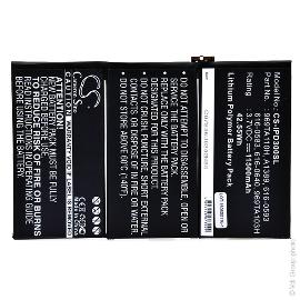 Batterie tablette 3.7V 11500mAh photo du produit