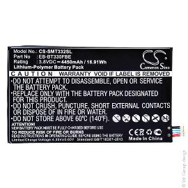 Batterie tablette 3.8V 4450mAh photo du produit