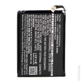 Batterie tablette 3.7V 2400mAh photo du produit