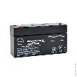 Batterie plomb AGM NX 1.2-6 General Purpose FR 6V 1.2Ah F4.8 product photo 1 S