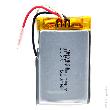 Batterie Li-Po 1S1P ICP622540PMT+ PCM UN38.3 3.7V 550mAh fils photo du produit 3 S