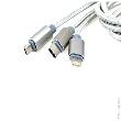 Câble multi-ports USB vers Micro-USB / USB C / Lightning photo du produit 3 S