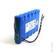 Batterie médicale rechargeable CASMED 740 7.2V 3.8Ah sortie fils photo du produit 1 S