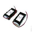 Batterie eclairage secours 2 packs 4x SC VNT 4S1P ST1 4.8V 1.6Ah JST photo du produit 1 S